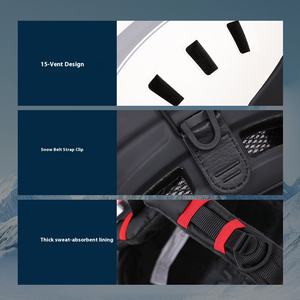 2025 <span class=keywords><strong>casque</strong></span> de <span class=keywords><strong>ski</strong></span> intelligent professionnel <span class=keywords><strong>avec</strong></span> interphone Bluetooth résistant aux chocs très durable pour les sports d'hiver pour le cyclisme - Product Image 6