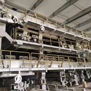 Juego completo de cajas de cartón corrugado para residuos, planta de línea de producción de cartón 125-200 Gsm, línea de producción de papel Kraft - Product Image 3