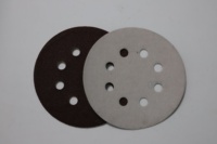 Disques à crochets et boucles OEM RENWA, épaisseur 0,3 mm, dureté moyenne, disques abrasifs en oxyde d'aluminium céramique pour scies, support papier