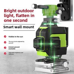 Industrial Laser 12-Wire High-Precision Flat <strong>Water</strong> <strong>Meter</strong> Strong Light 16 Infrared <strong>Levels</strong> Green Light Automatic Leveling - Product Image 2