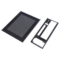 Boîtier électronique personnalisé en acier, plaque froide de 3,0 mm d'épaisseur, pour haut-parleur et subwoofer, avec revêtement en poudre, fabrication de tôlerie