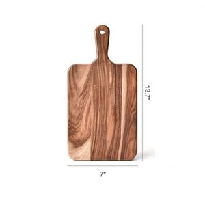 Planche à découper en bois personnalisée pour fruits, pain, viandes, restaurant - Product Image 2