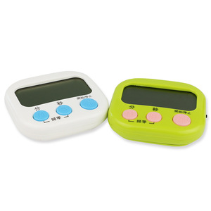 Kitchen <b>Timer</b> Digital Countdown 60 Min Touch Control Plastic Easy Operation White Green Blue Pink Colors - Product Image 2