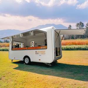 MAKANAN TRUK mobil Bar Trailer es krim kopi Hot <span class=keywords><strong>Dog</strong></span> Cart dapur seluler - Product Image 3