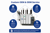 Transformador de Potencia Industrial para Subestaciones, Estándar IEC 60076, con Aumento de Temperatura de 60/65K, Venta al Por Mayor