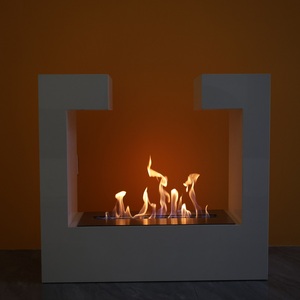 Modern Best Indoor Home Decor Chauffage manuel à insertion de <span class=keywords><strong>bio</strong></span> éthanol Cheminée en acier inoxydable avec télécommande à vendre - Product Image 3