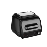 Appareil de cuisson multifonction 6L avec sonde de température pour rôtir, griller, cuire à la vapeur, déshydrater et friture électrique