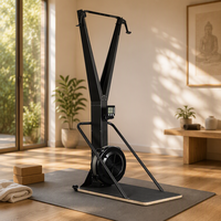 Appareil de fitness cardio mécanique en acier pour entraînement de ski, avec écran LED et garantie de 2 ans