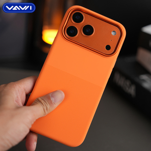 VAWI S091 Coque magnétique en silicone liquide de haute qualité au design exclusif pour iPhone 17 <span class=keywords><strong>Pro</strong></span>/<span class=keywords><strong>Max</strong></span>, antidérapante, en silicone - Product Image 1
