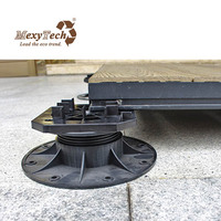 Carrelage carré étanche de pont en marbre, socle monté réglable