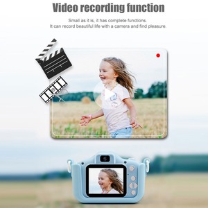 Appareil photo numérique <span class=keywords><strong>mini</strong></span> OEM pas cher pour enfants 2026 X5S, dessin animé, carte TF 32 Go, photographie Full HD, jeux vidéo, écran 2,0 pouces - Product Image 4
