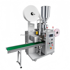 Fully Automatic Multi-Function Packaging Machine for Tea Coffee Goji Berries Cassia <b>Seeds</b> Powder Inner Filter <b>Paper</b> Thread Tag - Product Image 2