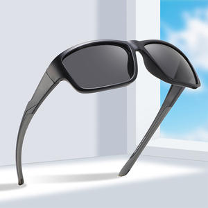 Lunettes de soleil sportives Conchen, monture TR90, verres polarisés UV400, pour le cyclisme et la course à pied en extérieur, pour hommes - Product Image 4