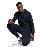 Ensemble de survêtements en coton tricoté de qualité supérieure pour hommes, avec imprimé lettres, décontracté, pour sports d'hiver, vente en gros