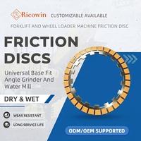 Disque de friction sinterisé à base de cuivre, plaque de friction à sec, disque d'embrayage de tracteur, pièces de machines de construction, accouplement, entraînement, frein