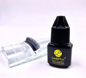 LashPlus最高品質0.5秒速乾性日本まつげ接着剤7週間安全に敏感なまつげ接着剤