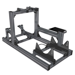 Khung mô phỏng lái xe ô tô giá rẻ, tự lắp ráp, chất liệu nhôm 4080, khung chơi game đua xe, thiết bị mô phỏng đua xe - Product Image 3