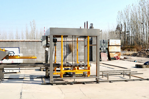 خط إنتاج آلي للطوب الخرساني المجوف QT6-15F مع نظام تحكم PLC وآلة تشكيل هيدروليكية مع إمكانية المراقبة عن بعد في الهند - Product Image 5