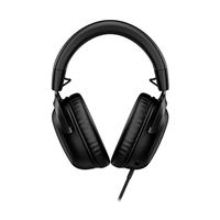 Headphone Gaming Berkabel Over Ear HyperX Cloud III Warna Hitam Merah dengan Mikrofon Dirancang untuk Gaming PS5 PS4 dan PC