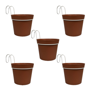 KIT de boîte de balcon Pop-Up avec Vases Accessoires d'extérieur Ø 12x13h - Product Image 1