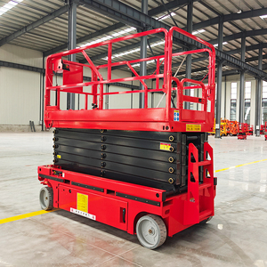 Bestseller SSJB JB-SS10 9,8 m elektrische Schere Heben Luft arbeit Mobile Hebebühne CE-zertifizierte Sicherheit Langlebig - Product Image 2