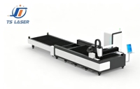 Máquina de Corte Láser Raytools Head 3015 con Plataforma Intercambiable, Estructura Abierta, Mesa de Intercambio para Piezas Automotrices