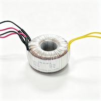 Transformateur toroïdal à enroulement entièrement en cuivre à faible EMI 300W 500W 1000VA 50 60Hz 110V 240V pour amplificateurs de puissance de précision