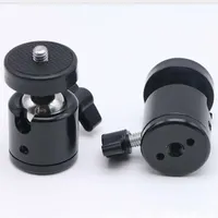 Accessoires pour Go Pro 360 Mini Tête sphérique en métal Vis de fixation 1/4 pouce Support de téléphone portable de haute qualité Durable Portable Trépied Caméra d'action