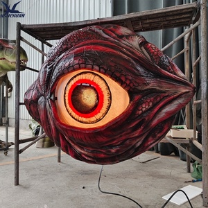 Ojo <span class=keywords><strong>de</strong></span> Dragón Animatrónico Gigante Personalizable, Accesorio <span class=keywords><strong>de</strong></span> Monstruo |   Ojo <span class=keywords><strong>de</strong></span> Dinosaurio Brillante Realista para Decoración <span class=keywords><strong>de</strong></span> Parques Temáticos y Halloween - Product Image 2