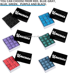 Tùy chỉnh giải đấu Chất lượng hộp lớn Bi Da bi-a hồ bơi Cue phấn cho chất lượng tuyệt vời màu xanh lá cây/Màu xanh - Product Image 2