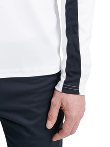 Printemps et automne Golf T-shirts de randonnée respirants à manches longues pour hommes et femmes Sports de plein air avec col montant à demi-zip - Product Image 4