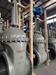 DN600 New Russian Standard Carbon Steel Absperr schieber WCB Flansch Langlebige und gut versiegelte industrielle Keils chieber aus Metall - Product Image 4