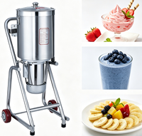 Hachoir et Coupe-légumes Entièrement Automatique Motorisé pour Fruits, Viandes et Glace, 220V, Appareil de Cuisine Professionnel