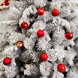 Electroplated Pumpkin Shaped Christmas Baubles Hand Painted Irregular Hanging Ornaments For Xmas <b>Tree</b> Party - Product Image 5