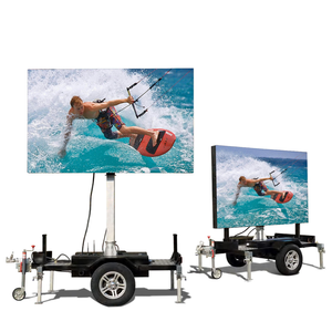 Pantalla LED móvil para exteriores P4 de alta luminosidad, equipada con generador y distribuidor de energía. - Product Image 3