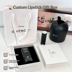 Custom Matte Embossed White or <b>Silver</b> Cardboard Lipstick & Skincare <b>Boxes</b> - Product Image 3