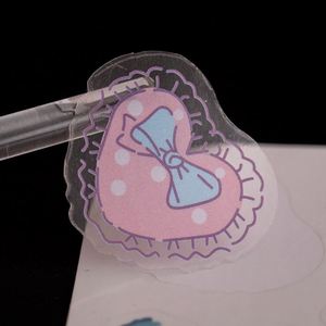 สติกเกอร์ไวนิลใสกันน้ำพิมพ์ลายโลโก้การ์ตูนตามสั่ง ออกแบบโลโก้ สติกเกอร์ PVC ใสแบบแผ่น - Product Image 5