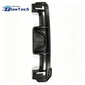 Diffuseur de pare-chocs arrière en fibre de carbone sèche pré-imprégnée style KT pour BMW G80 M3 G82 G83 M4 2021+ – Finition ultra brillante - Product Image 4
