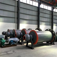 Mini Molino de Bolas con Motor AC y Engranajes, Planta de Procesamiento de Minerales de Doble Propósito de Alta Capacidad, Capacidad de Molienda de 1-130t/h, Venta en África, Usado
