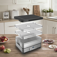 Commerciële Thuis Voedsel Dehydrator Machine Met Trays Jerky Droger Voor Vlees Pet Food & Fruit/Groente Drogen Huisdiervriendelijk Apparaat