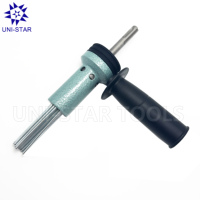 Détartreur à aiguille électrique portable à haute efficacité pour l'élimination de la peinture antirouille et de la soudure et des scories