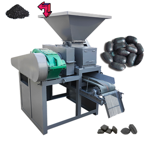 Presse à briqueter automatique de poussière de charbon pour briquettes ovales et en forme d'oreiller à haute densité-Machines de construction durables - Product Image 1
