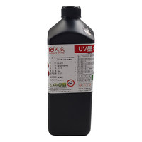 Encre UV 1L pour imprimantes Ricoh Gen5/Gen6 et Konica - Compatible impression flexo, faible odeur, écologique pour verre/métal/acrylique/cuir
