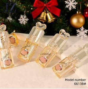 Пустая круглая трубка для блеска для губ Jinze для косметики с большими палками и упаковкой для блеска для губ - Product Image 1