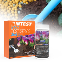 Kit de bandelettes de test de sol professionnel 2-en-1, testeur de pH du sol, d'azote et de flocculation pour l'entretien des jardins, des pelouses et des plantes potagères