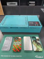 Machine de transfert par sublimation sous vide TUOLI TL-X9 - Presse à chaud 3D pour surfaces incurvées pour coques de téléphone/métal/céramique