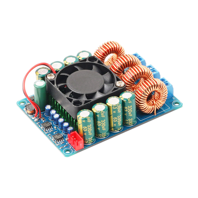 Chipguest TAS5630 Digital Power Amplifier Board Stereo Dual Channel 2*300W for DC20-50V Other Electronic Components Modules