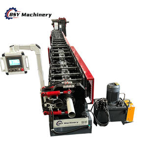 Aluminium Goot Metalen Ronde Downspout Pijp Vormen <span class=keywords><strong>Machine</strong></span> Met Tandwiel Lagermotor Voor Eenvoudige Bediening - Product Image 1