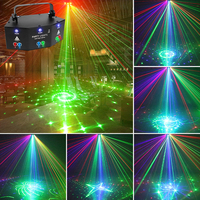 Vente chaude 9 yeux fabricant couleur rvb LED Laser DMX 512 télécommande pour événements DJ équipement fête scène lumière