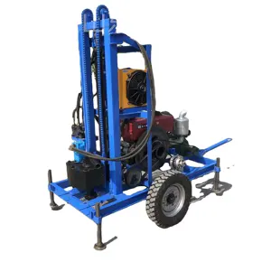 25 horsepower diesel drilling machine field non-electric drilling equipment fully automatic domestic 100-meter deep water well d